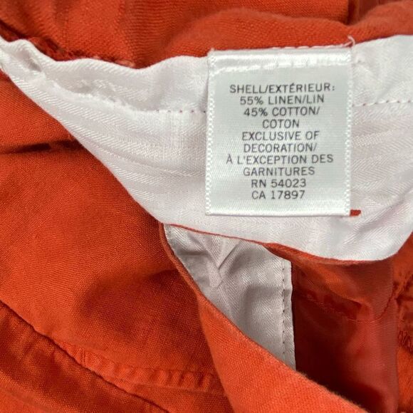 Banana Republic Martin Fit Linen blend Shorts size 12 - Picture 5 of 6